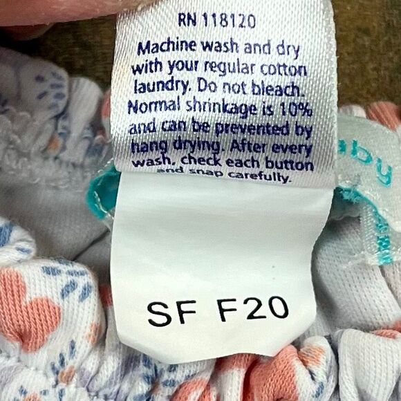 Feather Baby Bow Floral Romper 18-24 Months - Picture 7 of 9